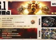 pubg36.1版本更新公告：6月11日停机维护更新至17:00