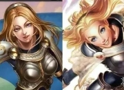 《英雄联盟（LOL）》那些被遗忘的经典原画 那时的琴女36E还没缩水！