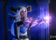 国外小姐姐COS《魔兽世界》艾格文 女神掌控魔法奥义！