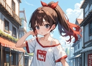 数学锐锐全身照，你以为她只有一套衣服吗？