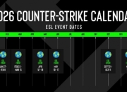 消失的科隆！ESL公布2026年赛程