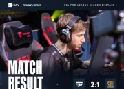 EPL S21入围赛：paiN让一追二淘汰LVG，告别斯德哥尔摩
