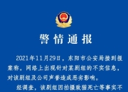 警方通报当家主母剧组致猫死亡事件：事实不成立，抓获3人